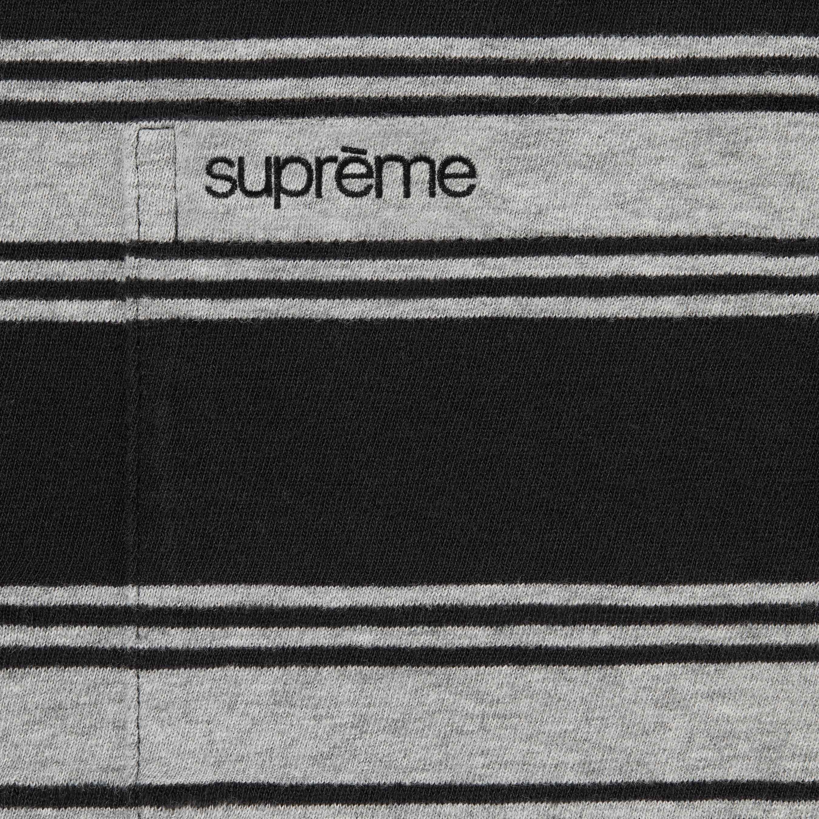 Stripe Pocket L/S Top view 6